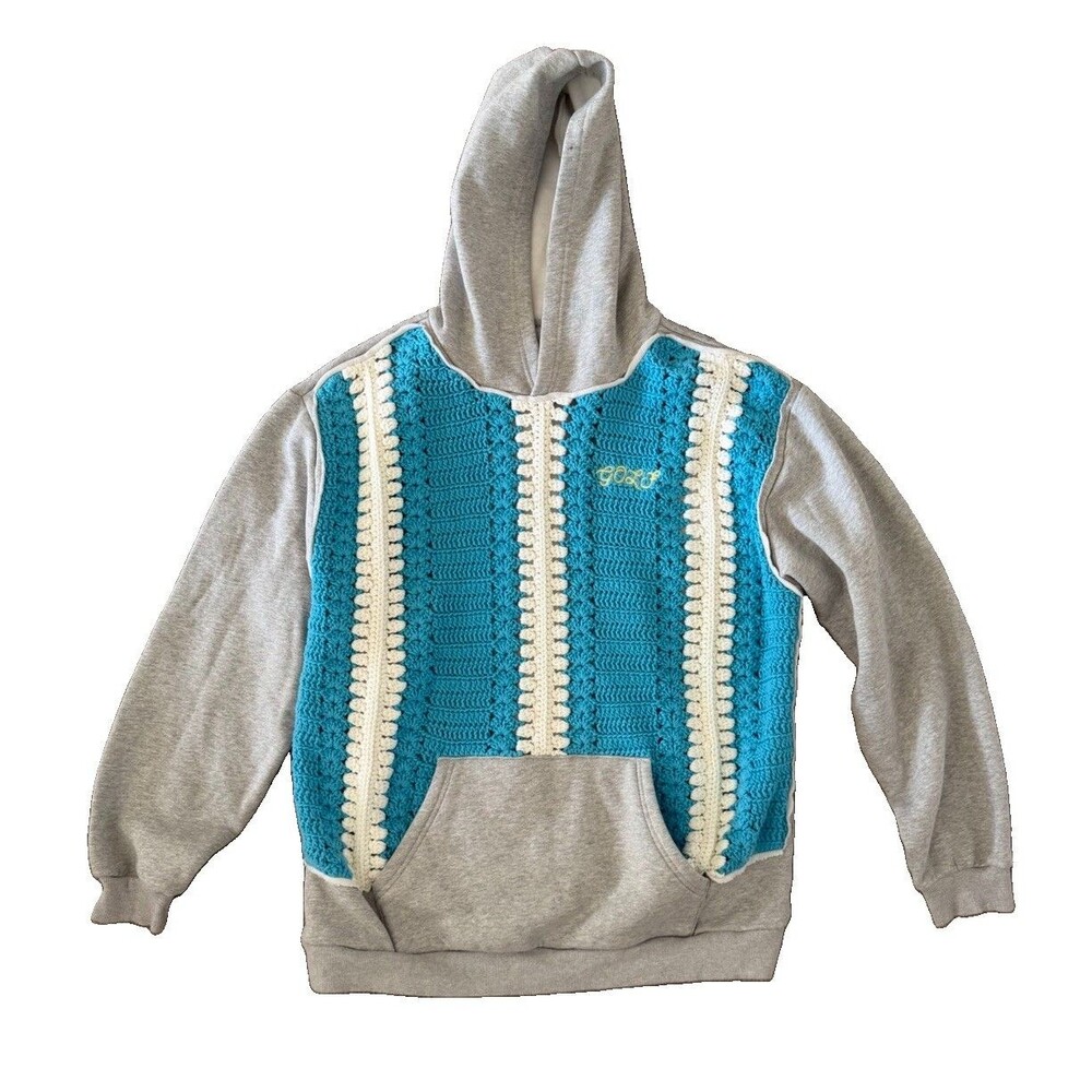 Golf Wang Crochet Front Hoodie Size Large